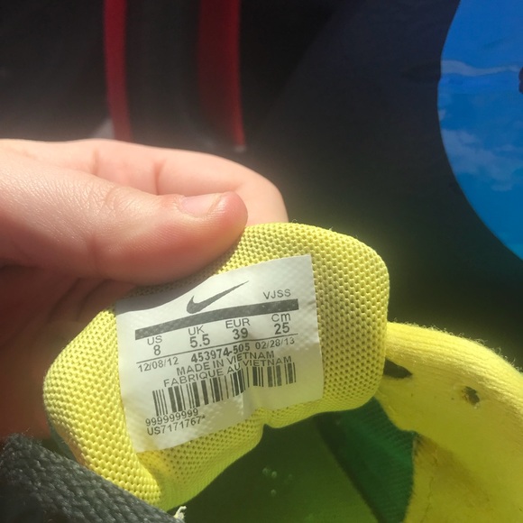 Teal Nike freeruns - Picture 3 of 3